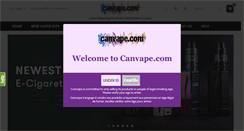 Desktop Screenshot of canvape.com